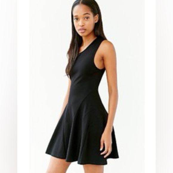 Kimchi Blue Urban Outfitters Black Skater Dress - Picture 1 of 5
